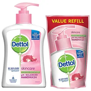 Dettol Skinkare 200ml+Free Liquid Handwash