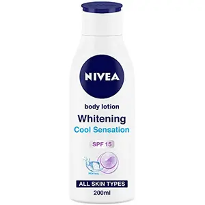 NIVEA Body Lotion Whitening Cool Sensation (SPF 15) 200ml