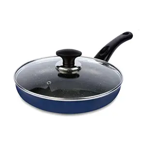ETHICAL MASTREO Series Non-Stick Gas Compatible Fry Pan 20cm with Glass Lid