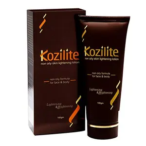 Kozilite_Non Oily Skin Lightening Lotion for Face & Body - 100gm - Pack of 1