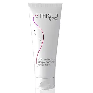 Ethiglo Skin whitening Face Wash (200ml) : It deep cleanses the skin and removes dead cells : Pack of 1