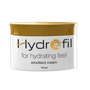 Hydrofil Emollient Moisturizing Cream for Hydrating Feel 100ml - Pack of 1