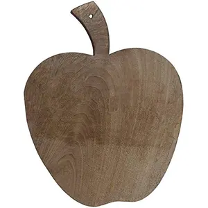 Wooden Chopping Board for Kitchen Apple Design Vegetables Cutting Board 12X8 Inches