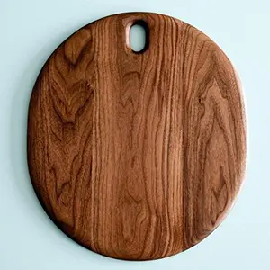 Wooden Chopping Board for Kitchen Pear Design Vegetable Cutting Board 11X7 Inches