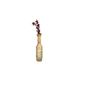 Wooden Flower Vase for Home Decoration