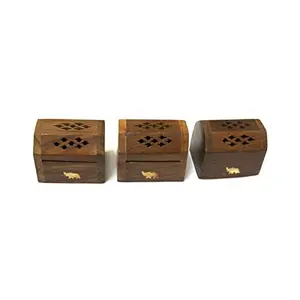 Wooden Incense Stick Holder Pack of 3