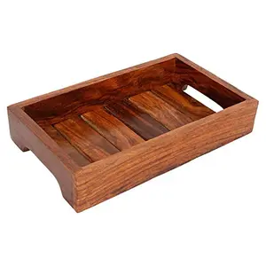 Wood Serving Tray Brown