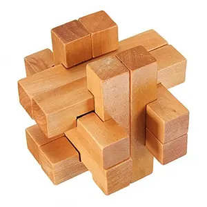 Wooden Brain Teaser Puzzle Game Toy
