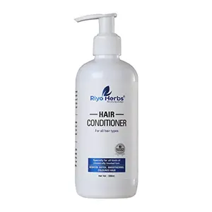 Riyo Herbs Hair Conditioner For Frizzy Hair Makes Hair Soft Silky And Smooth - Deep Conditions Hair for Men & Women 300ml