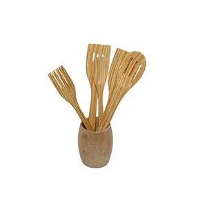 Neem Wood Antibacterial Kitchen Tool for Serving and Cooking
