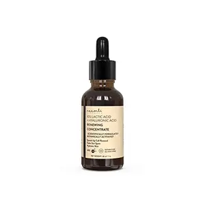 Neemli Naturals 10% Lactic Acid + Hyaluronic Acid Renewing Concentrate Serum | Hydrates Skin | For All Skin Types 30 ml (Pack of 1)