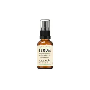 Neemli Naturals Hyaluronic & Vitamin C Serum Light and Non-Greasy Age-Defying Serum Brighten Skin Tone 30 ml (Pack of 1)