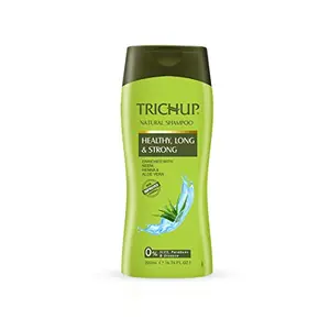 Trichup Healthy Long & Strong Hair Shampoo - with The Natural Goodness of Aloe Vera Neem & Henna (200ml)