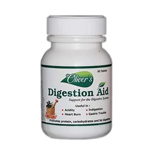 Oliver's Digestion Aid - Promotes Carbohydrates Proteins and Fat Digestion. A natural product with no side effects.