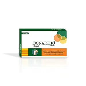 SDH Naturals BONARTHO CAPSULES | Ayurvedic Supplement for Increasing bone mineral density fracture healing