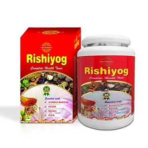 SDH Naturals RISHIYOG (500 gm) Health Tonic Immunity Booster for whole family for all age groups it builds immunity strength revitalizes the body with its natural antioxidant herbs.