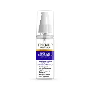 Trichup Thermal Protection Hair Serum Enriched With Linseed & Sesame Oil - 60 ml