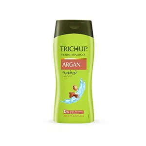 Trichup Argan Herbal Shampoo - Reduce Frizz & Boosts Shine 200ml