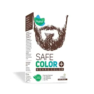 Vegetal Safe Color for Beard Dark Brown - 25g.