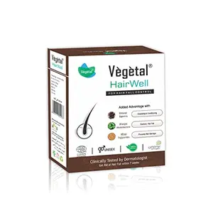Vegetal HairWell -An Hair Fall Treatment And Regrowth Product 100g.