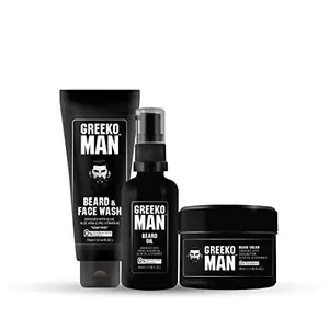 NSH Greeko Man Beard Growth and Styling Kit