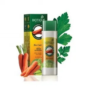 Biotique Bio Carrot 40+ SPF Sunscreen Ultra Soothing Face Lotion For All Skin.