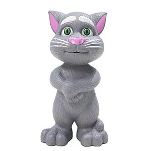 higadget Smart Talking Cat with Stories and Songs Touch Functions (Gray or White)