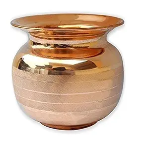 INDIAN BAZAAR CRAFTS Pure Copper Lota Pitcher Indian Drinkware Jug Ayurvedic Product