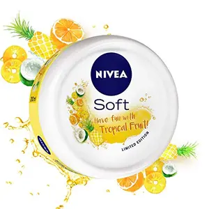 NIVEA Soft Light Moisturising Cream Tropical Fruit 100ml