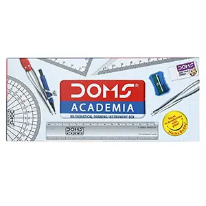 DOMS Academia Mathematical Drawing Instrument Geometry Box