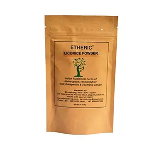 Etheric Licorice (Mulethi) Powder for Skin Care (150 Grams)
