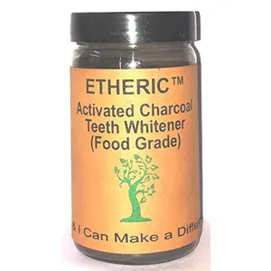 Etheric Activated Charcol Tooth whitener Powder (Food Grade) 75 Grams
