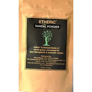Etheric Sandal Wood Powder For Skin Whitening- 100 Gm