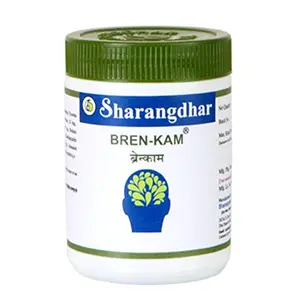 Sharangdhar Pharmaceuticals Brenkam - 120 Tablets Green