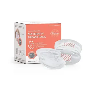 Sirona Disposable Maternity and Nursing Breast Pads - 36 Units (White)