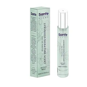 Sanfe Secret Wish Perfume For Women 10ml | Eau De Parfum | Luxurious Signature Scent