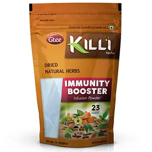 KILLI Immunity Booster Powder | Ayurvedic Kadha for Immunity Support with blend of 23 Natural & Pure Herbs 100g