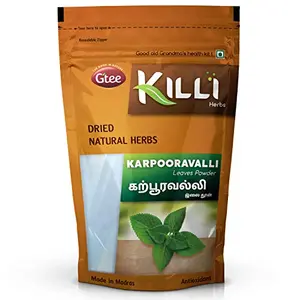 KILLI Karpooravalli | Coleus amboinicus | Omavalli Leaves Powder 100g