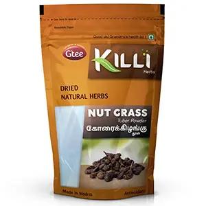 KILLI Nut Grass | Cyperus rotundus | Korai Kizhangu Tuber Powder 100g