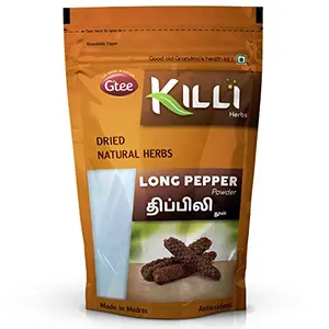 KILLI Long Pepper | Thippili | Piper longum | Pippali Powder 100g