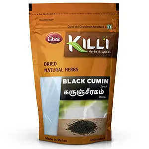KILLI Black Cumin | Karunjeeragam | Kala Jeera | Kalonji Seed 200g