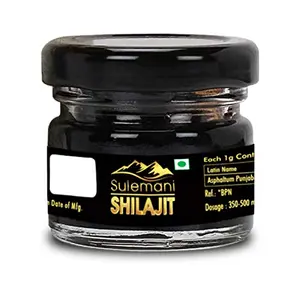 Hakim Suleman's Sulemani Shilajit for strength vigor and vitality.