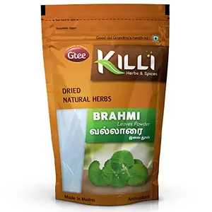 KILLI Brahmi | Gotu Kola | Centella asiatica | Vallarai Leaves Powder 100g