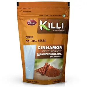 KILLI Ceylon Cinnamon | Lavanga Pattai | Dalchini Bark Powder 100g
