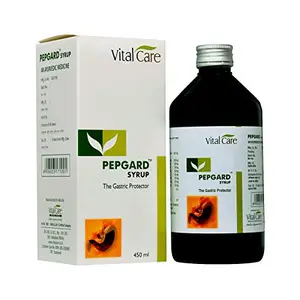 Pepgard Syrup - An Ayurvedic medicine for Acidity (450 ml)
