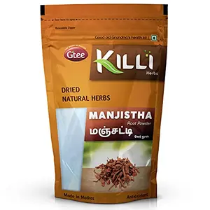 KILLI Manjistha | Rubia cordifolia | Manjith Root Powder 100g
