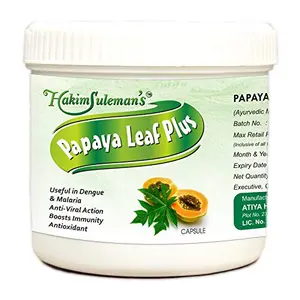 Hakim Suleman's Papaya Leaf Plus| Herbal Immunity Booster | Good for Malaria & Dengue