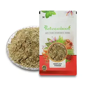 IndianJadiBooti Neem Leaves Powder - Neem Patta Powder - Azadirachta Indica 100 Grams
