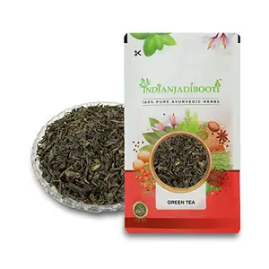 IndianJadiBooti Green Tea Leaves - Camellia sinensis 100 Grams