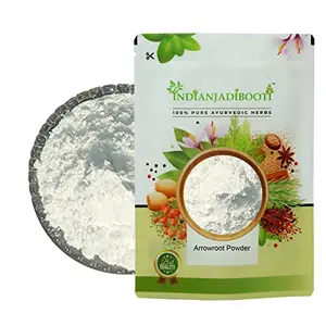 IndianJadiBooti Ararot Powder - Arrow Root Powder 250 Grams Pack